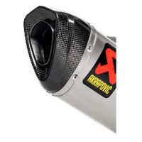 Avgasändlock Svart AKRAPOVIC