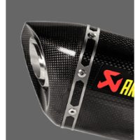 Avgasändlock Svart AKRAPOVIC