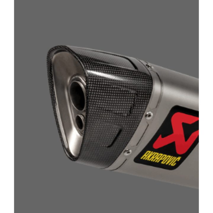Avgasändlock Svart AKRAPOVIC Ändkåpa – bild 2