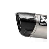 Avgasändlock Svart AKRAPOVIC