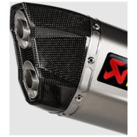 Avgasändlock Svart AKRAPOVIC