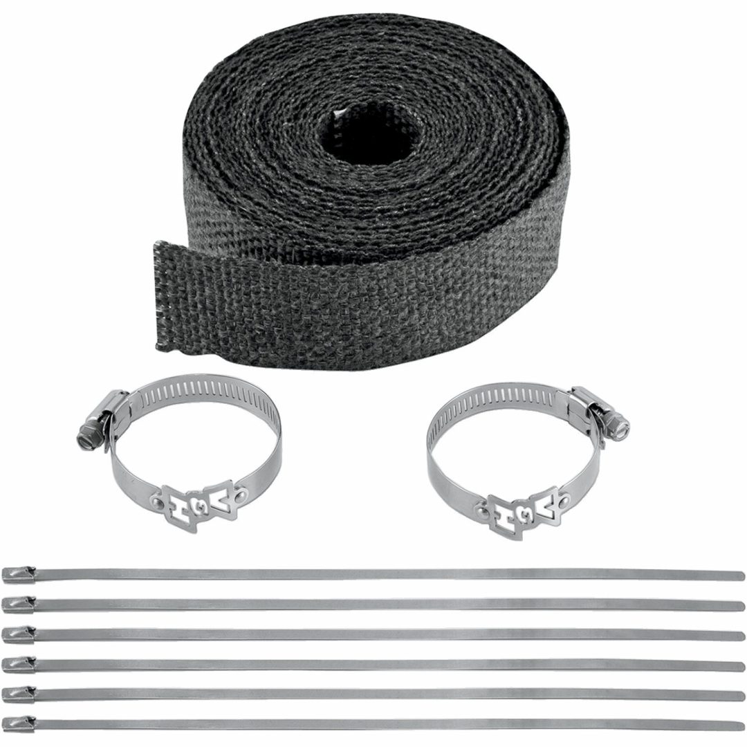 Avgasbandage Kit VANCE & HINES 5 x 63 cm Svart