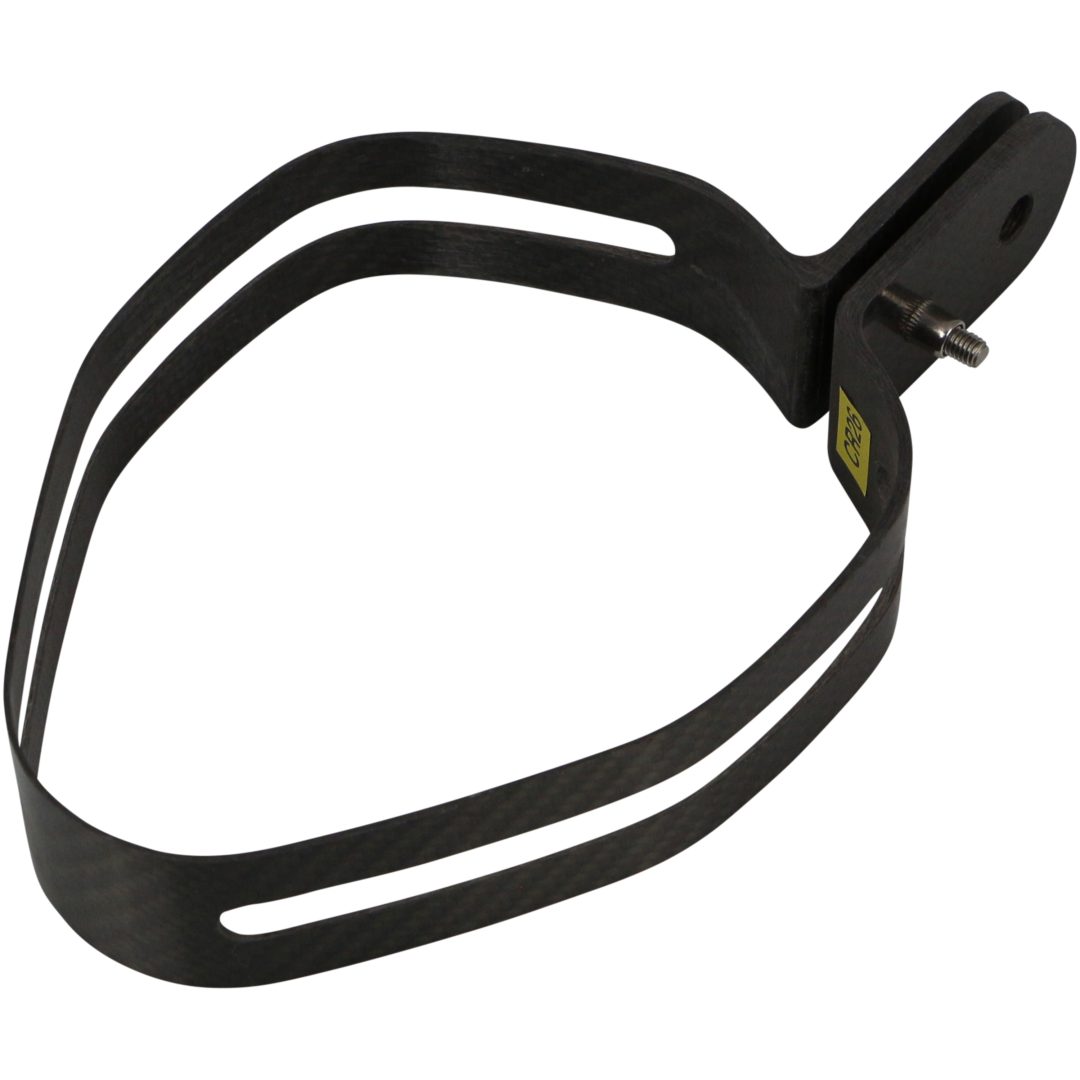 Avgasklämma Svart Kolfiber AKRAPOVIC