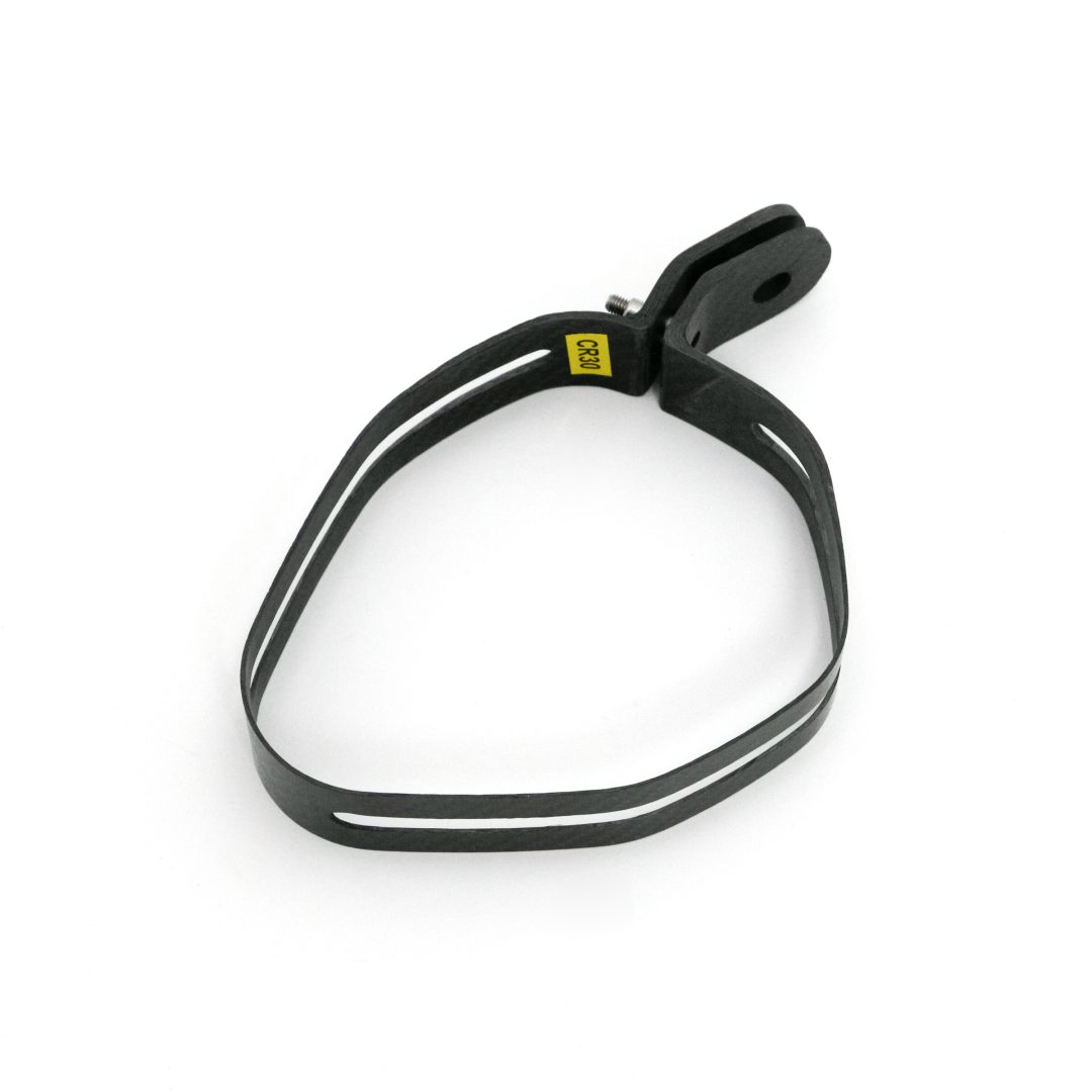 Avgasklämma Svart Kolfiber AKRAPOVIC