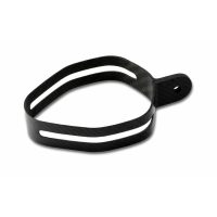 Avgasklämma Svart Kolfiber AKRAPOVIC