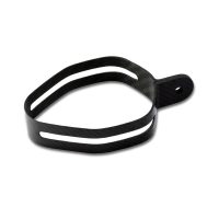 Avgasklämma Svart Kolfiber AKRAPOVIC