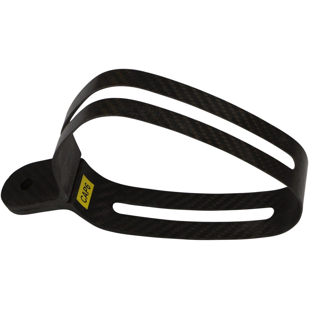 Avgasklämma Svart Kolfiber AKRAPOVIC