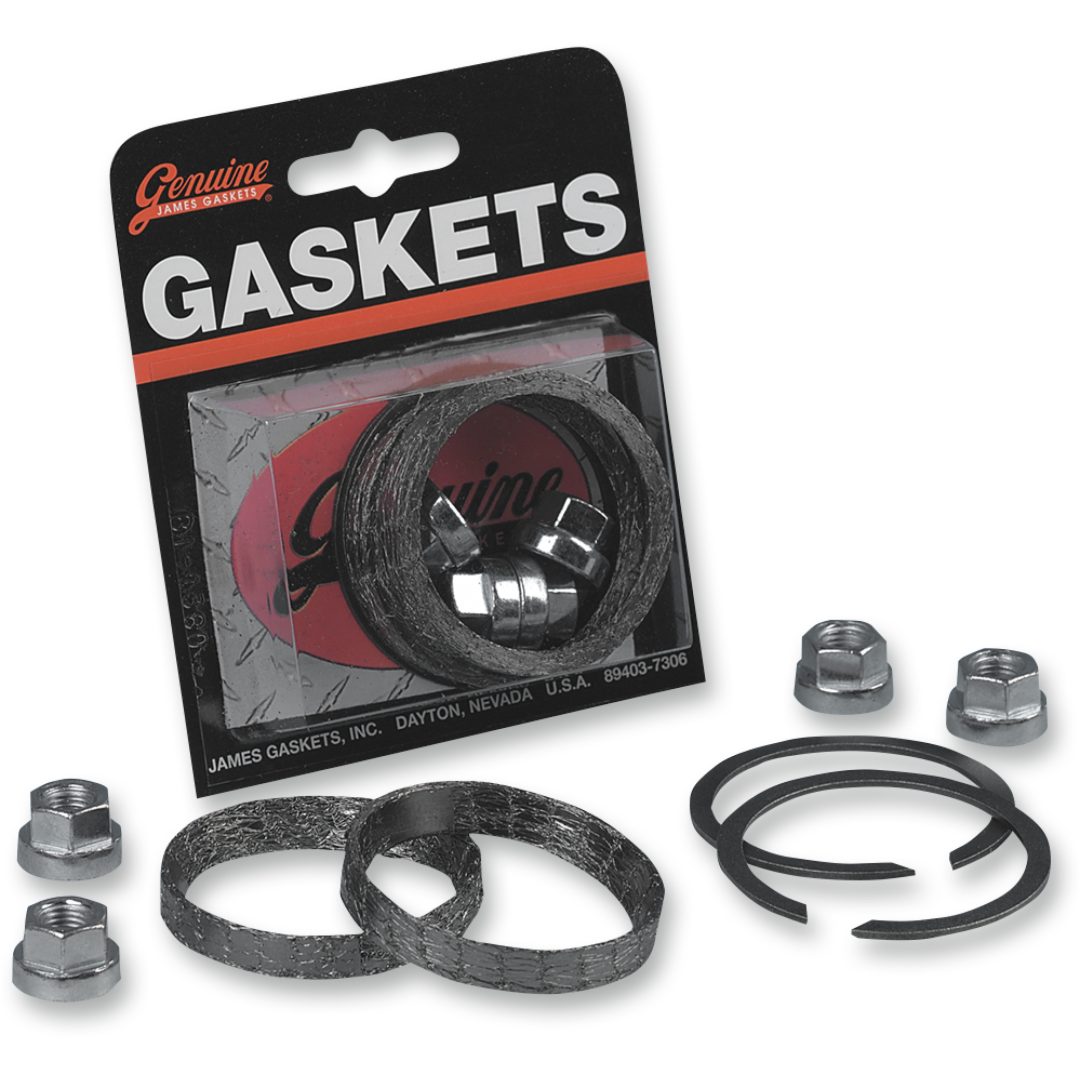 Avgaspackning Kit Grafit JAMES GASKET Med hex. mutter – bild 2