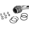 Avgaspackning Kit Rostfri JAMES GASKET Med kupolmutter – miniatyr 2