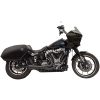 Avgassystem 2-i-1 Ripper Short Svart BASSANI XHAUST – miniatyr 1