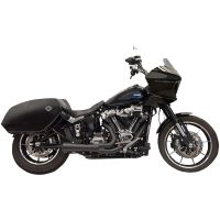 Avgassystem 2-i-1 Ripper Short Svart BASSANI XHAUST