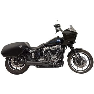 Avgassystem 2-i-1 Ripper Short Svart BASSANI XHAUST