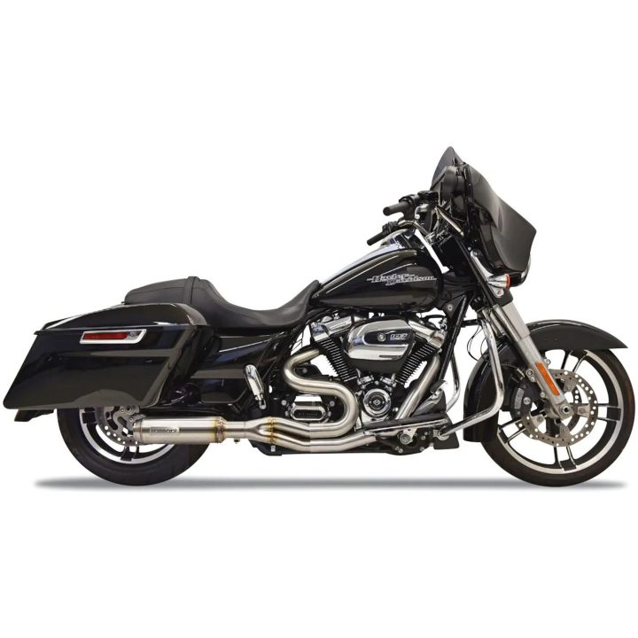 Avgassystem 2-into-1 Mid-length Super Bike Stainless Steel BASSANI XHAUST Ljuddämpare – bild 6