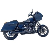 Avgassystem 2-into-1 Mid-Length Super Bike Svart BASSANI XHAUST