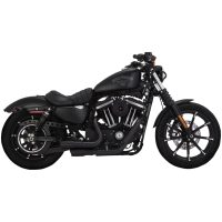 Avgassystem 2-into-2 Mini Grenades Svart/Keramik/Milt Stål VANCE & HINES