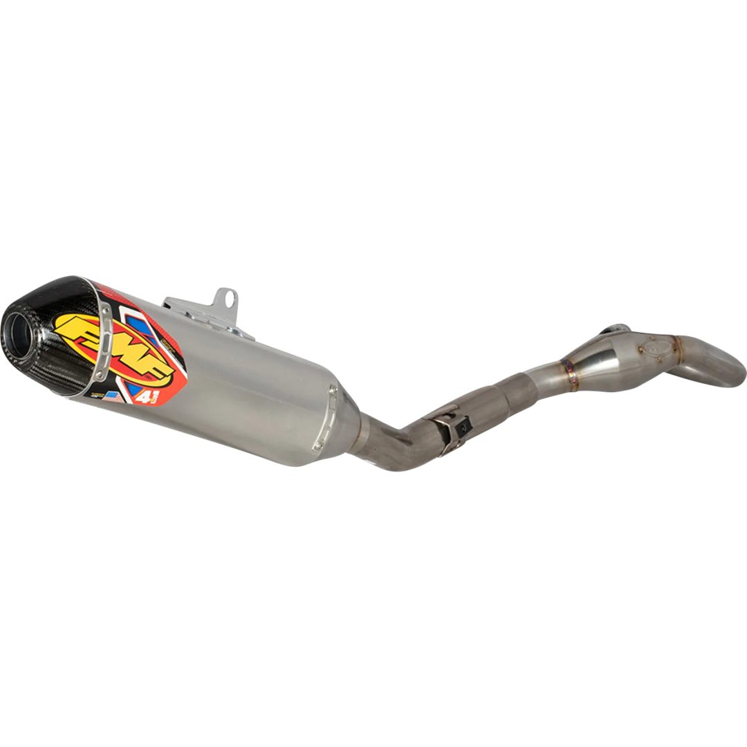 Avgassystem 4.1 Rct Svart/Blå/Anodiserad Titan FMF Komplett avgassystem