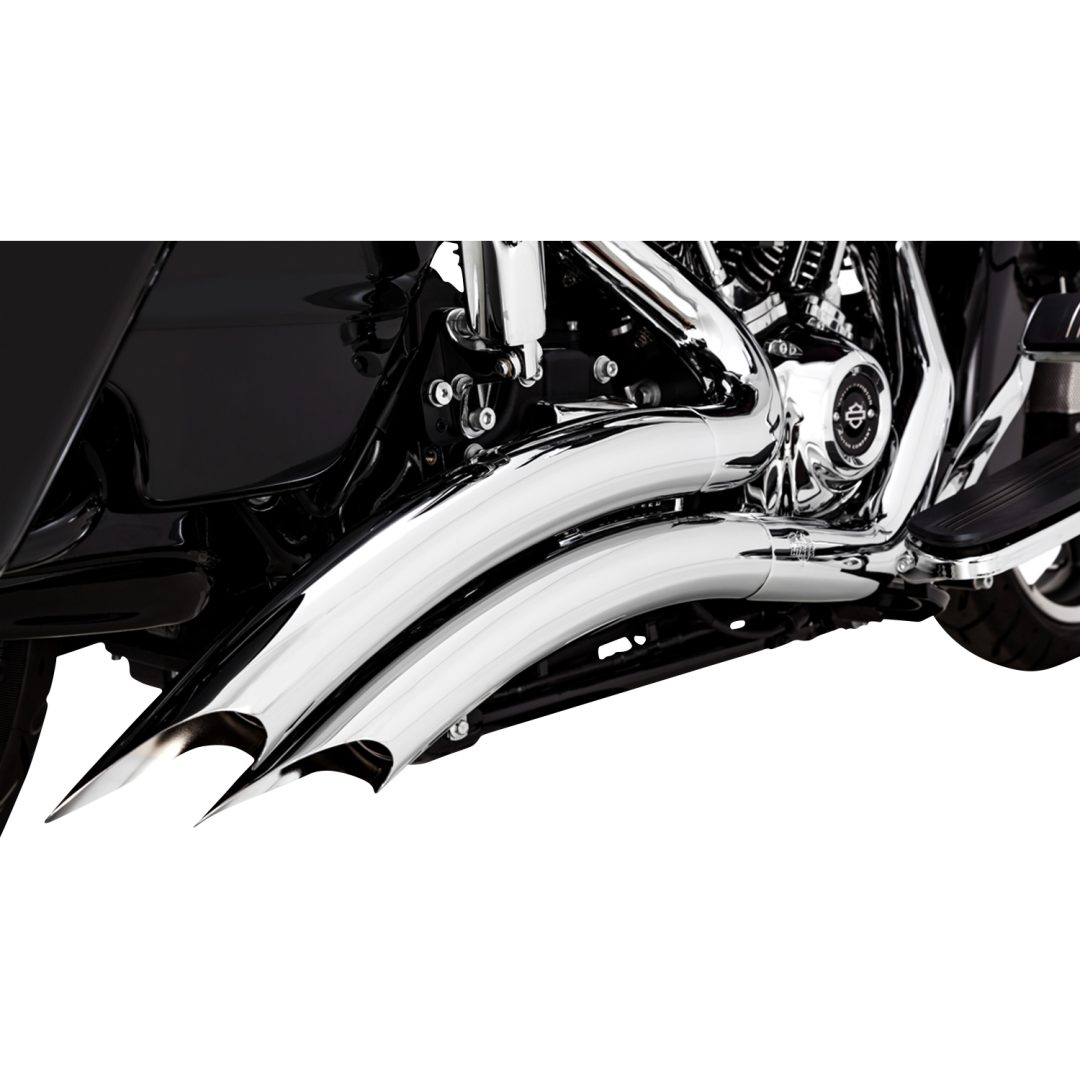 Avgassystem Big Radius Krom VANCE & HINES Ljuddämpare – bild 3
