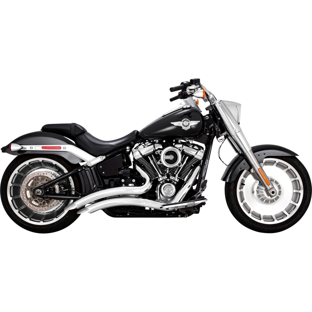 Avgassystem Big Radius Krom VANCE & HINES Ljuddämpare – bild 2
