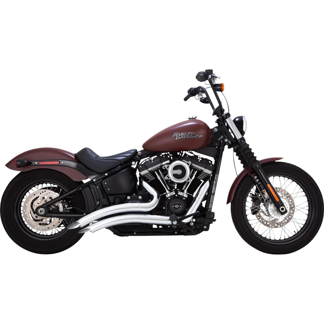 Avgassystem Big Radius Krom VANCE & HINES Ljuddämpare – bild 2