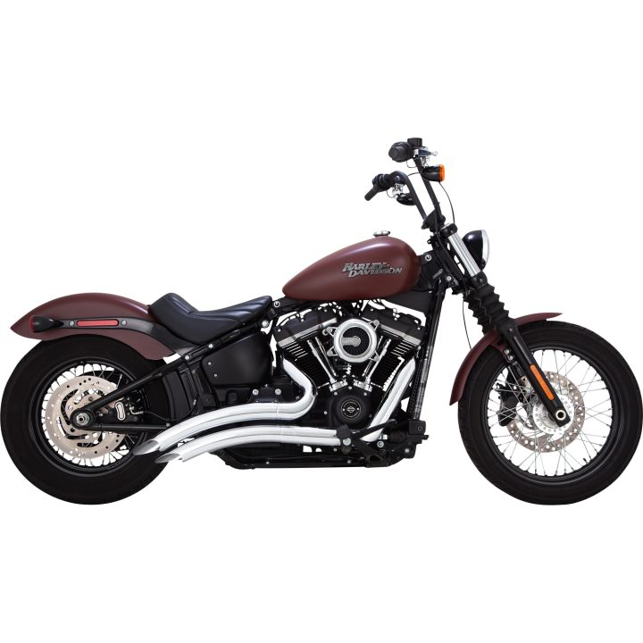 Avgassystem Big Radius Krom VANCE & HINES Ljuddämpare – bild 2