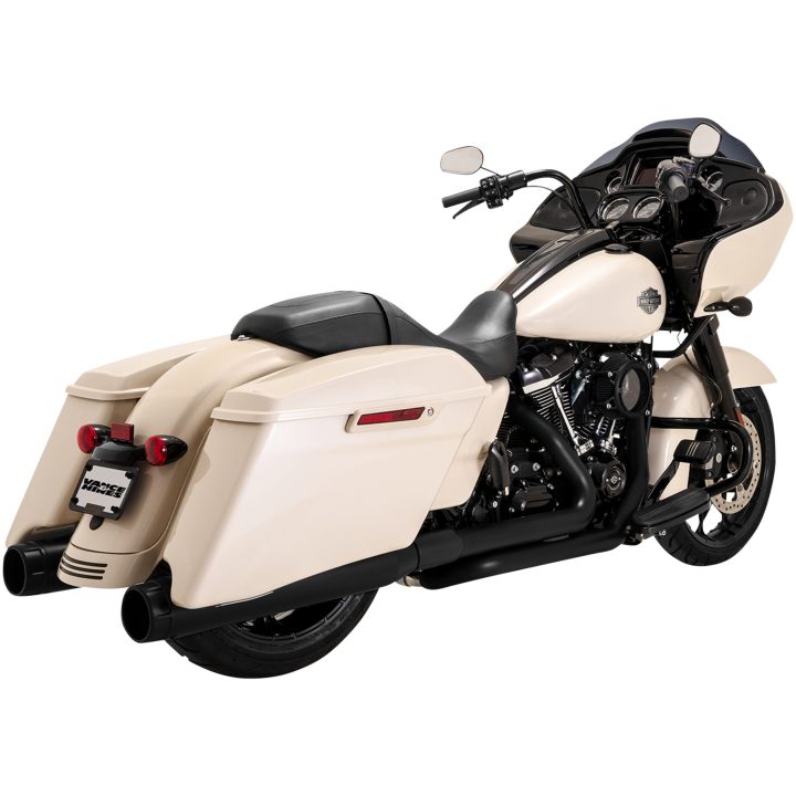 Avgassystem Dresser Duals Svart VANCE & HINES – bild 5
