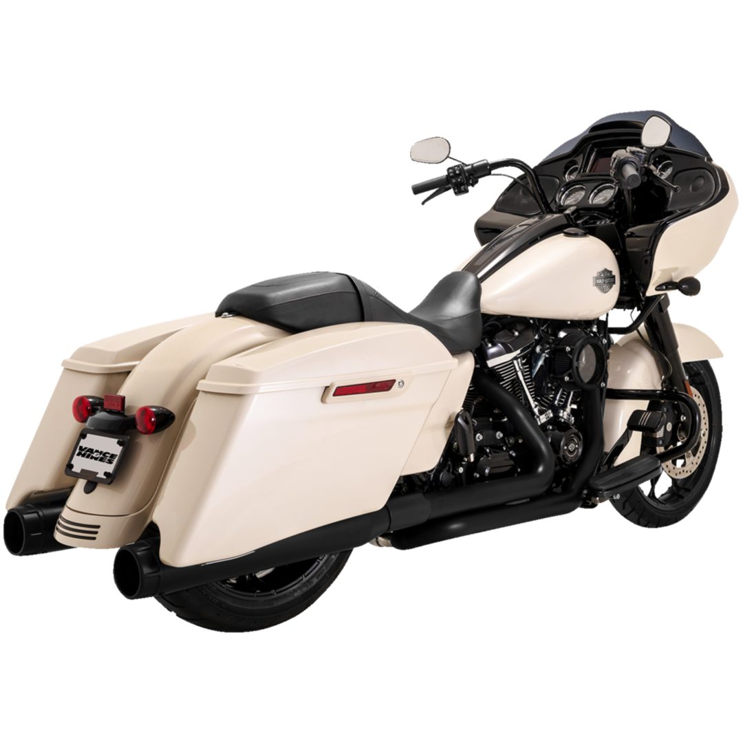 Avgassystem Dresser Duals Svart VANCE & HINES – bild 4