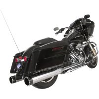Avgassystem El Dorado Dual Svart Rostfritt Stål S&S Cycle