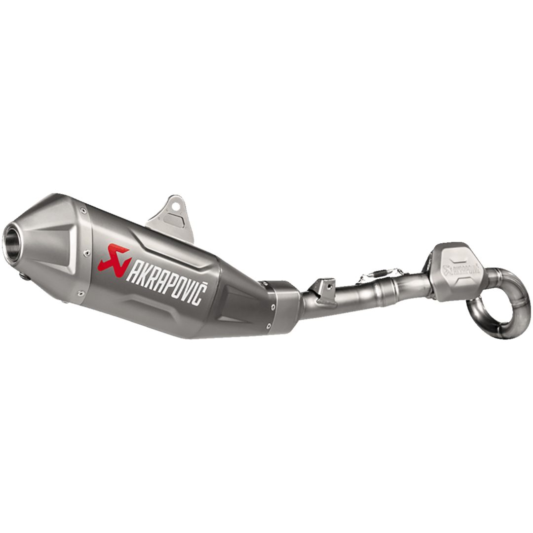 Avgassystem Evolution Line Full Offroad Titan AKRAPOVIC Ljuddämpare – bild 2