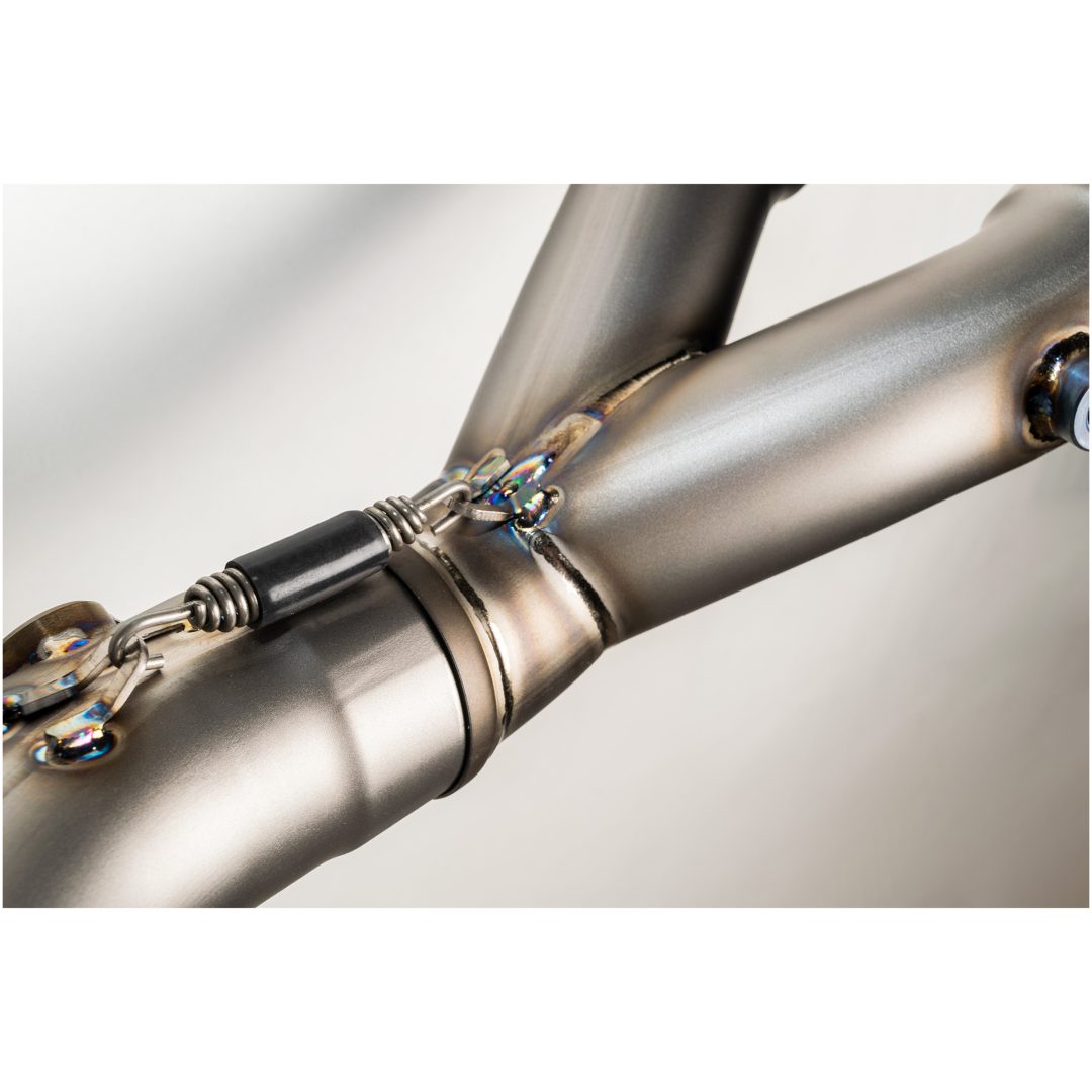 Avgassystem Force Evo 3/4 2in1 Titanlook Carbonfiber SPARK Ljuddämpare – bild 3