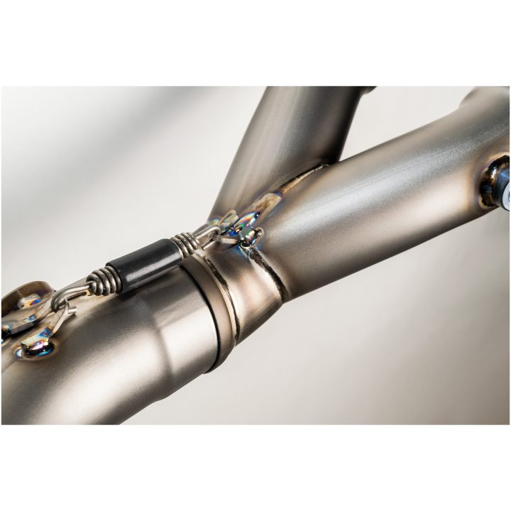 Avgassystem Force Evo 3/4 2in1 Titanlook Carbonfiber SPARK Ljuddämpare – bild 3