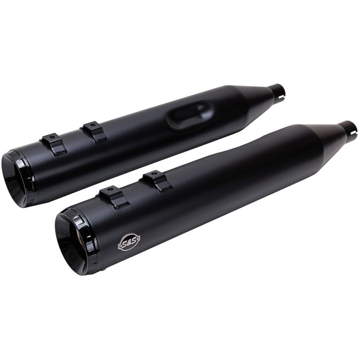 Avgassystem Gnx Slip-on Krom/Silver/Svart S&S Cycle Ljuddämpare – bild 4