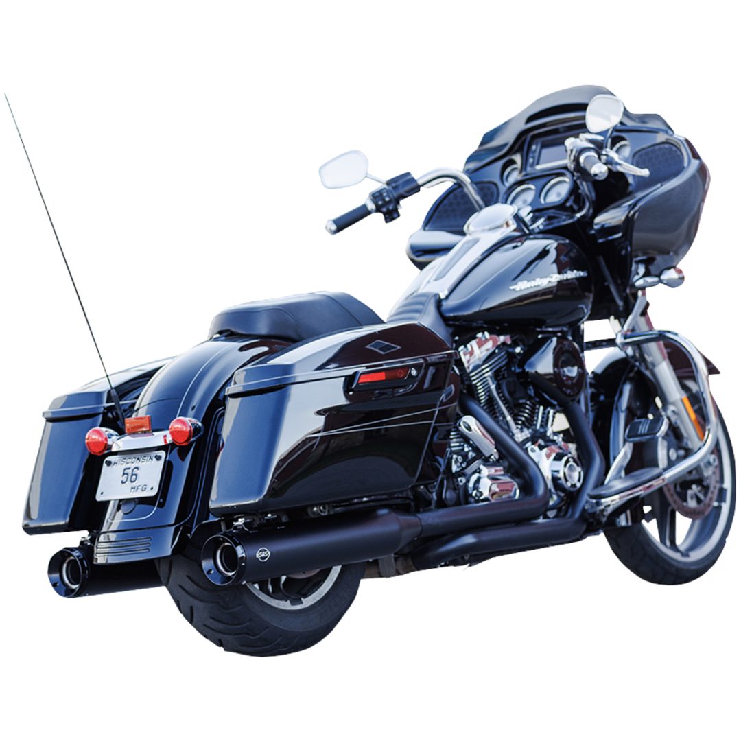 Avgassystem Gnx Slip-on Krom/Silver/Svart S&S Cycle Ljuddämpare – bild 3