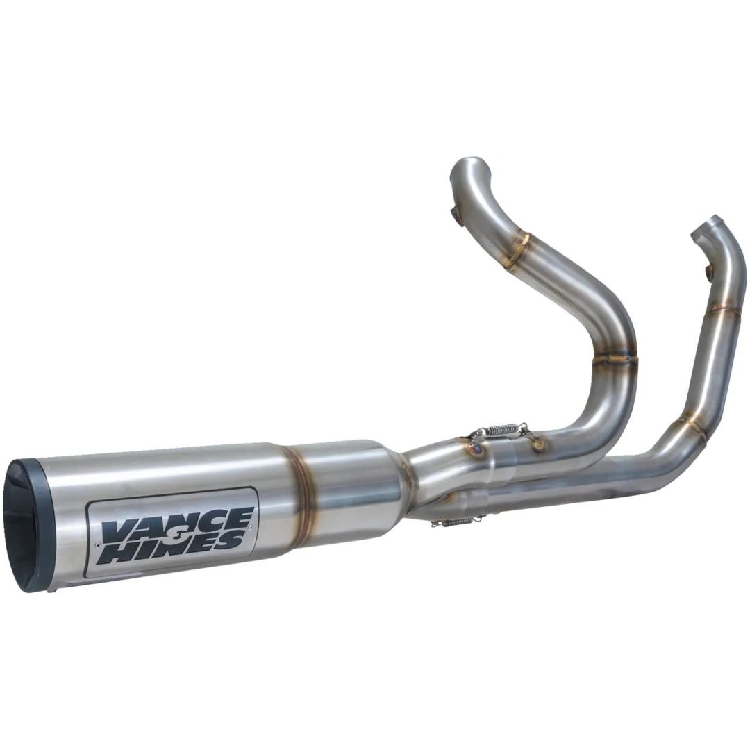 Avgassystem Hi Output Svart/Matt 304 Rostfritt Stål VANCE HINES Ljuddämpare – bild 4