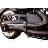 Avgassystem Hot Rod 2:1 Svart Rostfritt Stål TRASK EXHAUST 2:1 HT ROD VIC B – miniatyr 2