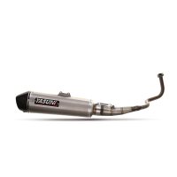 Avgassystem Maxiscooter 4t Titan/Svart YASUNI