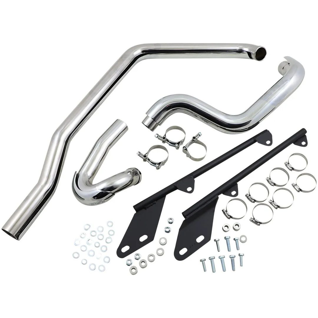 Avgassystem Power Curve True-dual Crossover Krom BASSANI XHAUST