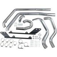 Avgassystem Power Curve True-dual Crossover Krom BASSANI XHAUST