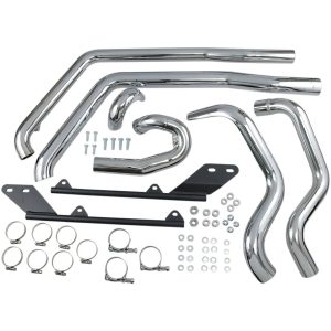 Avgassystem Power Curve True-dual Crossover Krom BASSANI XHAUST