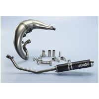 Avgassystem Race Aluminium Svart