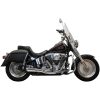 Avgassystem Ripper 2-i-1 Kort Slash-cut Krom BASSANI XHAUST – miniatyr 2