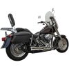 Avgassystem Ripper 2-i-1 Kort Slash-cut Krom BASSANI XHAUST – miniatyr 1