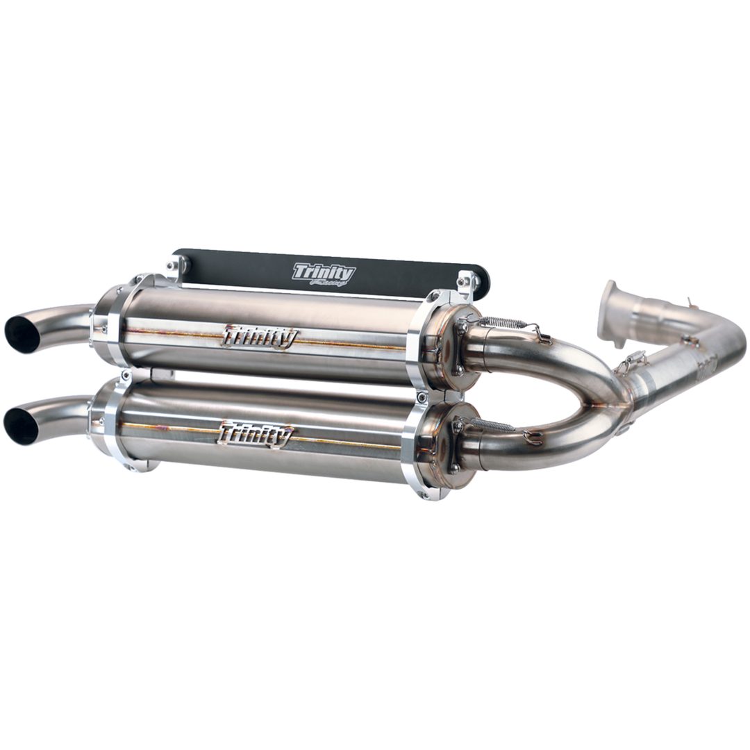 Avgassystem Rostfritt Stål Borstat TRINITY RACING
