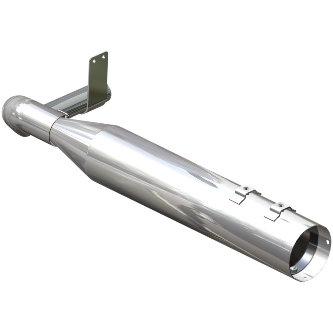 Avgassystem Sidekick Ghost Pipe Krom KHROME WERKS