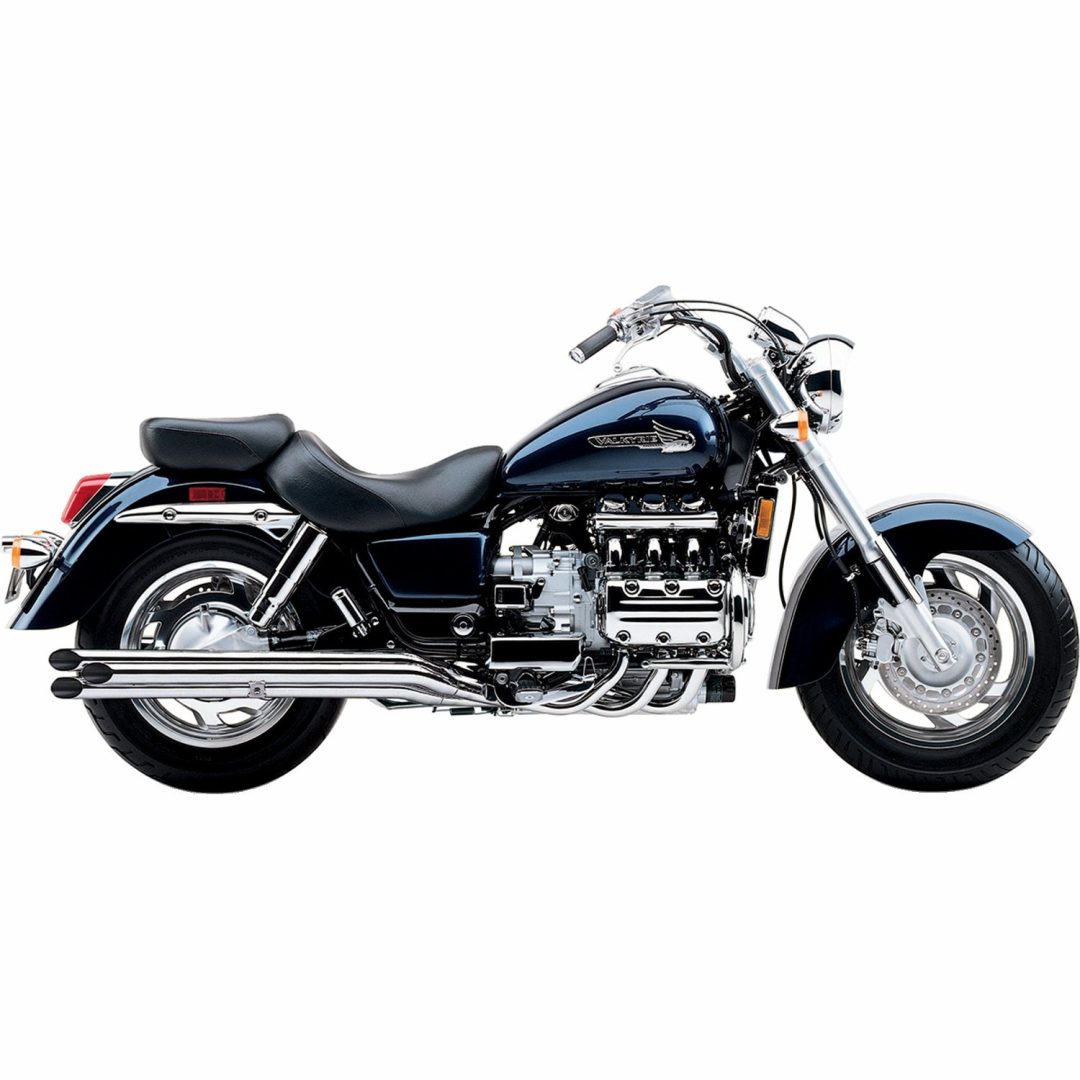 Avgassystem Slashcut Drag Pipes 6:6 Krom COBRA BLVD DRAG PIPES VALKYRIE