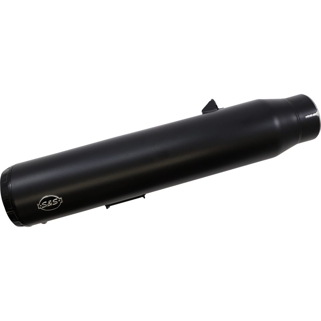 Avgassystem Slip-on 4-1/2 Grand National Svart S&S Cycle Ljuddämpare – bild 7