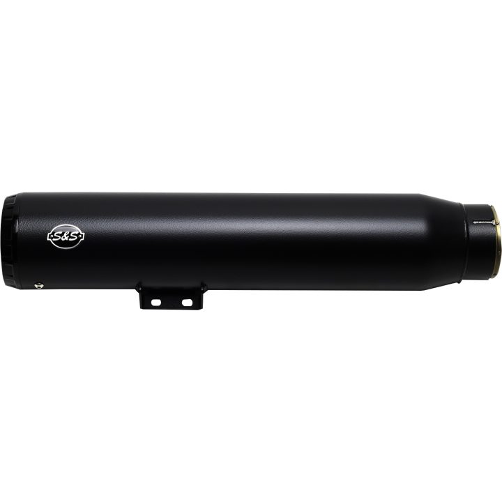 Avgassystem Slip-on 4-1/2 Grand National Svart S&S Cycle Ljuddämpare – bild 2