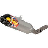 Avgassystem Slip-on 4.1 Rct Blå/Svart Titan FMF