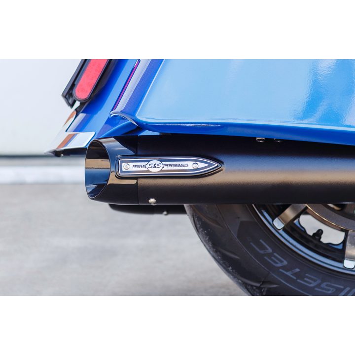 Avgassystem Slip-on Broadhead Krom S&S Cycle Ljuddämpare – bild 17