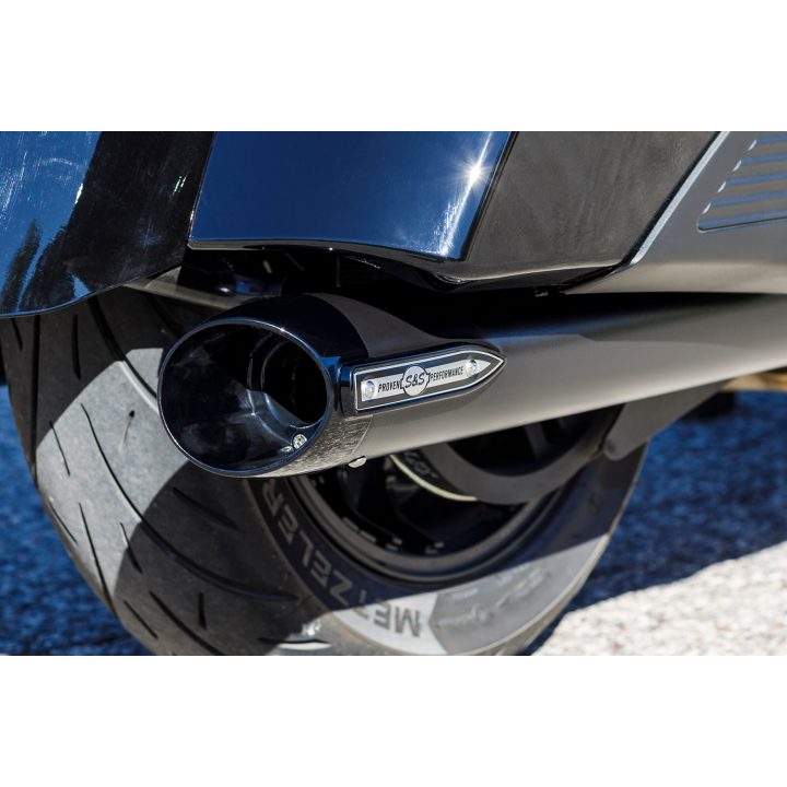 Avgassystem Slip-on Broadhead Krom S&S Cycle Ljuddämpare – bild 14