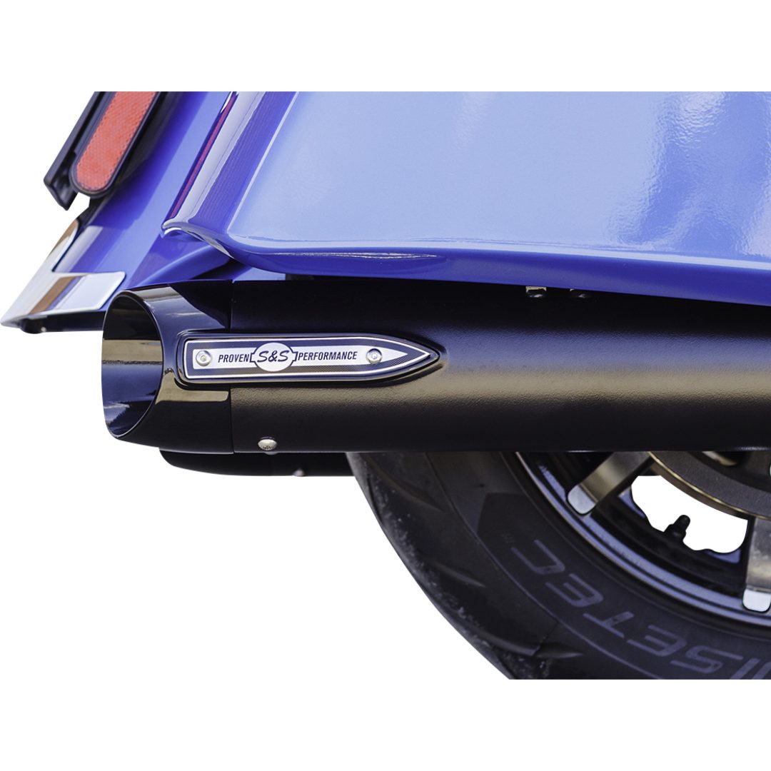 Avgassystem Slip-on Broadhead Krom S&S Cycle Ljuddämpare – bild 10
